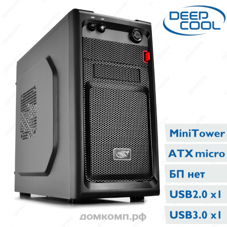 недорогой корпус для сборки компьютера. домкомп.рф